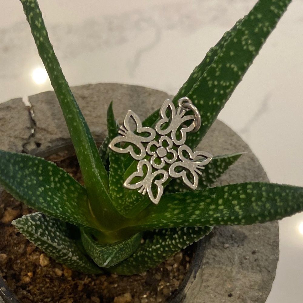 James Avery Sterling Silver Butterfly Pendant